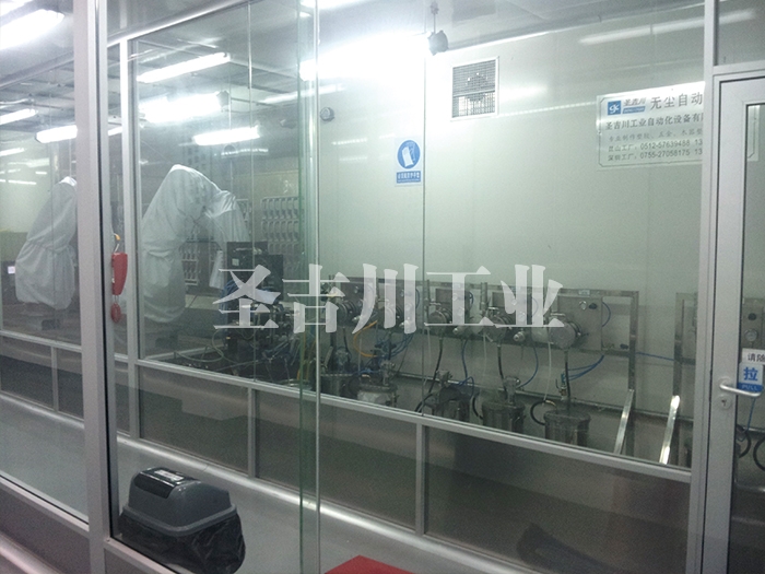 机器人喷漆房及集中供漆换色系统