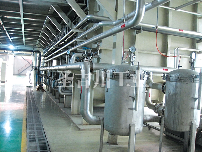 Car body electrophoresis pipeline circulation system