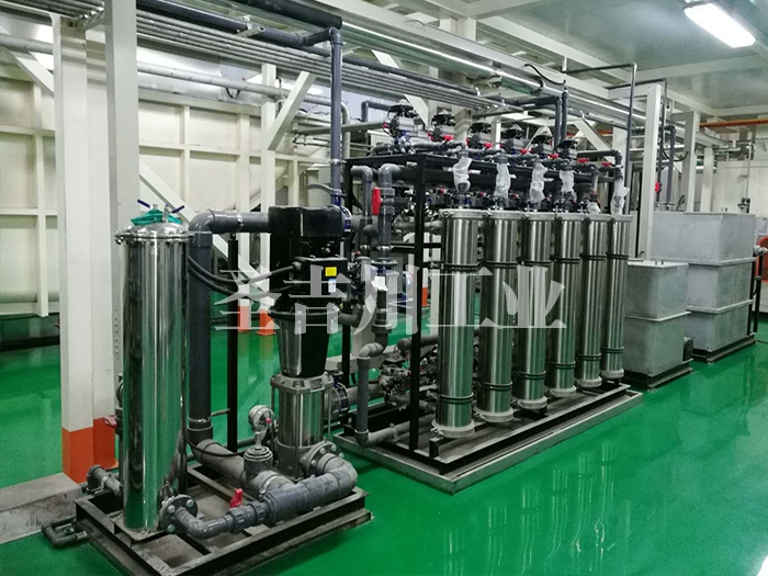 Electrophoresis line realizes zero-emission environmental protection design