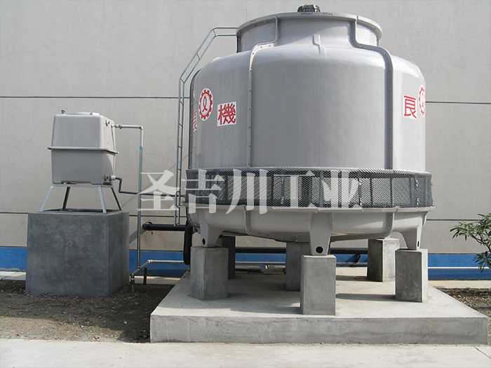 Electrophoresis cooling tower