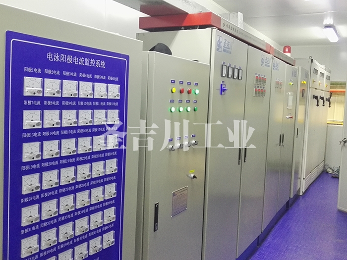 Electrophoresis anode current monitoring system