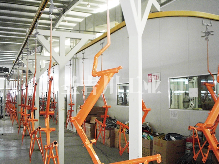 Electric vehicle, bicycle frame painting line