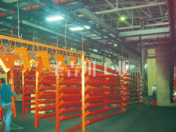Shelf component horizontal accumulation chain system
