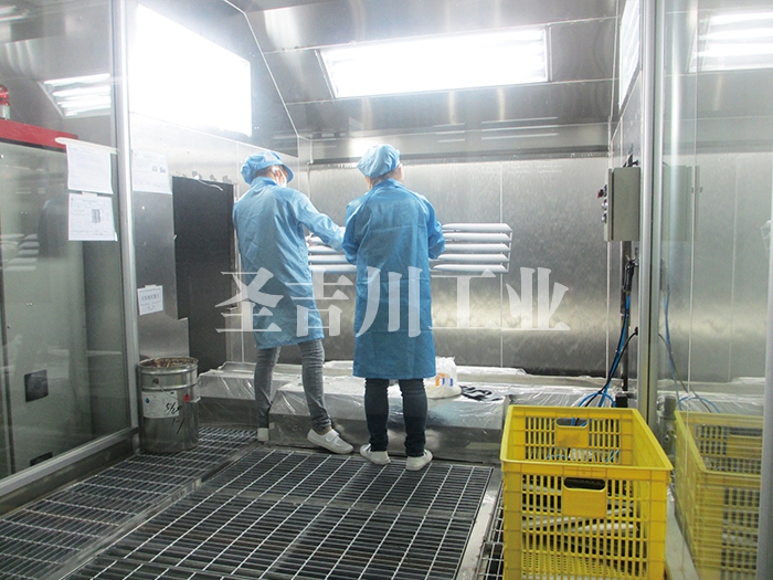 Online polishing area for inner and outer trims