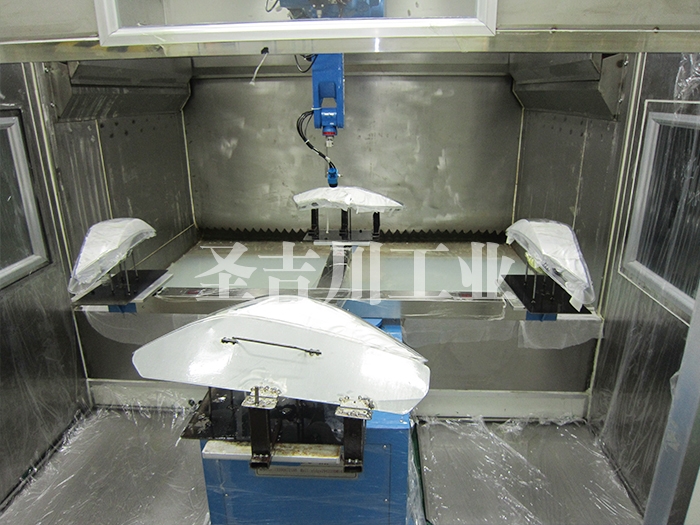 UV coating line for car lights