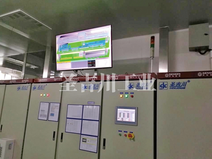 Industrial computer and PLC centralized control system