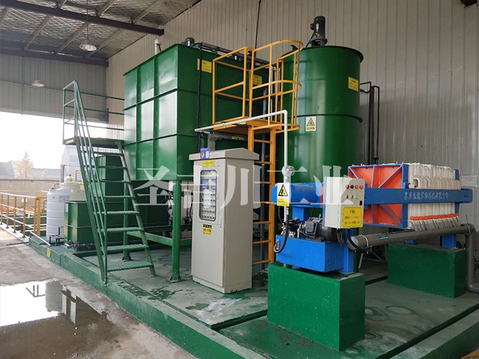 Automatic sewage treatment station