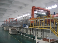 Longmen self-swimming line for stamping parts